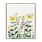 Stupell Industries Blooming Garden Butterflies Framed Giclee Wall Art Design by LSR Design Studio